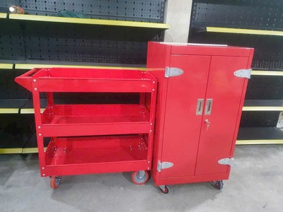 Tủ dụng cụ 2 cánh NPRO - có ngăn kéo, vách treo dụng cụ 1
