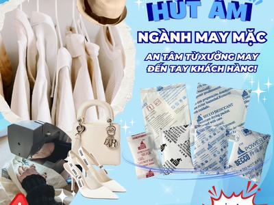 Hút ẩm SECCO hút ẩm ngành may mặc 0