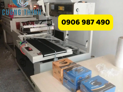 Máy tự động bọc màng co cho xưởng SX 0