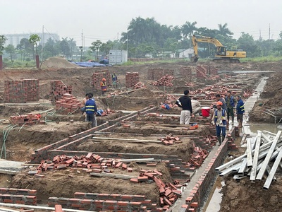 Nhượng lại lô đất mặt tiền 7,1m, diện tích 110m  đất dự án Minh Giang Đầm Và 2