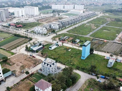 Bán đất nền biệt thự 375m2 khu đô thị Cienco5 Mê Linh KHU B 5