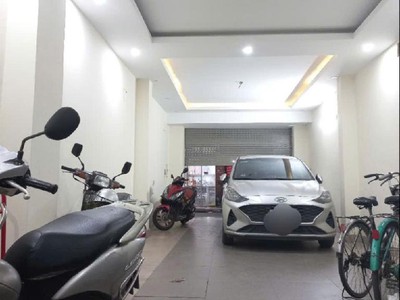 Nhà 2 mặt thoáng trước sau - ô tô tránh -trung tâm hoàng mai - kinh doanh sầm uất   5 tầng 1