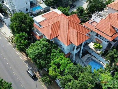 Biệt thự siêu sang   3 mặt tiền, 4 mặt thoáng   khu vip thảo điền 0