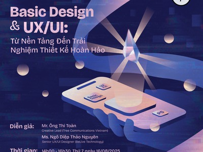 WORKSHOP      /   Từ Nền Tảng Đến Trải Nghiệm Thiết Kế Hoàn Hảo 1