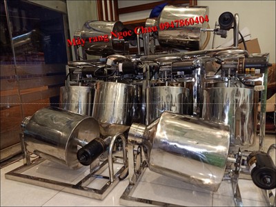 Máy rang cà phê Inox Ngọc Châu 1,5kg 4