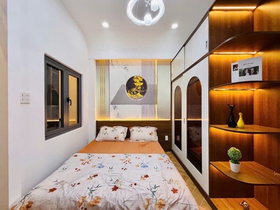 Gò vấp ngay lê văn thọ -  a4 2 tầng  full nội thất - nhà siêu mới siêu đẹp giá hạt dẻ nhỉnh 3 tỏi 0