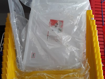 Thùng nhựa đa năng 120Lit có nắp đậy kín, tránh bụi bẩn 1