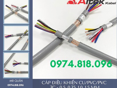 Cáp Điều Khiển 7 Lõi Altek Kabel   RVV   RVVP 1