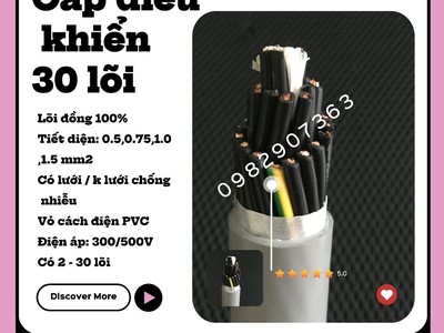 Cáp Điều Khiển 30 Lõi Altek Kabel   Giải Pháp Truyền Tín Hiệu Ổn Định 0