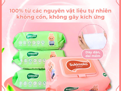Bảo Quản Khăn Giấy Ướt Lâu Ngày 0