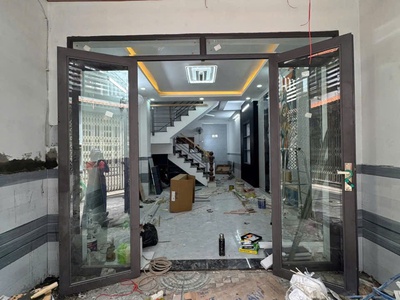 Nhà mới rất đẹp tặng full nội thất đường 4m ô tô đỗ cửa thới an 20 q12 1