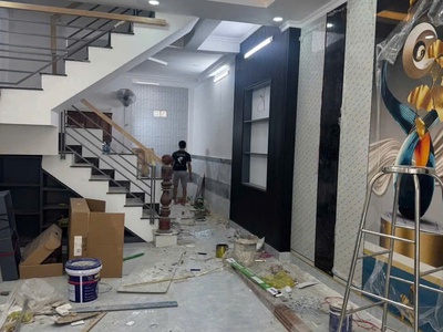 Nhà mới rất đẹp tặng full nội thất đường 4m ô tô đỗ cửa thới an 20 q12 5