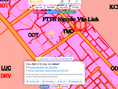 Bán đất 446m  ngang 10.9m giá 150tr/1mn, thuộc P. Hòa Hiệp Nam, Đông Hòa, Phú Yên cũ 5