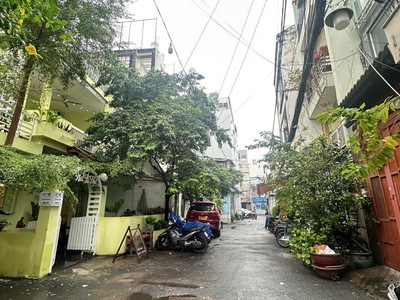 Cho thuê nguyên căn mới tinh - hẻm oto  khu vip hẻm 386/ lê văn sỹ quận 3 - vừa ở   kd đa ngành 0