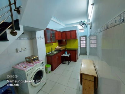 Bán nhà riêng q3 giáp q1 - 34m2 - 4 tầng - 4pn full nội thất  chỉ 5.4t 4