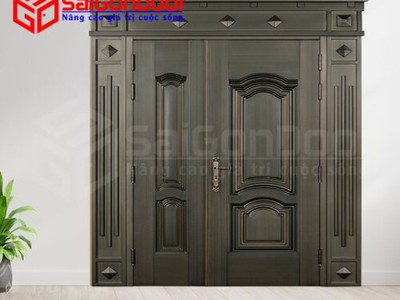 Cửa Thép Classic 5D   Sự Kết Hợp Hoàn Hảo Giữa Thẩm Mỹ Và An Toàn 2