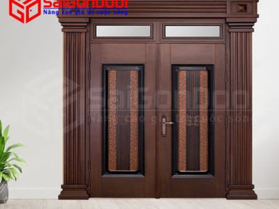Cửa Thép Classic 5D   Sự Kết Hợp Hoàn Hảo Giữa Thẩm Mỹ Và An Toàn 1