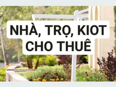 Chính chủ cần cho thuê kiot b200d và nhà 2 lầu tại nguyễn chí thanh, khu phố bình phước phường lái 0