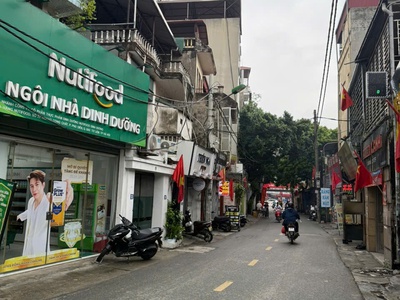 Bán nhà mặt phố 90m 6 tầng mt 4.6m kinh doanh đỉnh 2 mặt thoáng trước sau 3