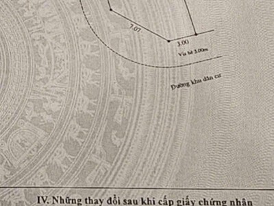 Bán lô đất góc đẹp mặt phố Tôn Thất Thuyết, KĐT Tuệ Tĩnh, Tây Hải Phòng, 107.5m2, 7.x tỷ 3