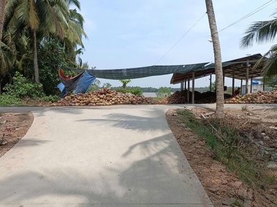 Bán 3 công đất view sông lớn 2 sổ riêng - mặt tiền đường xe tải 0