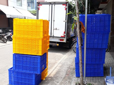 Sóng hở 5 bánh xe dung tích lớn, dễ dàng vận chuyển kho bãi 1