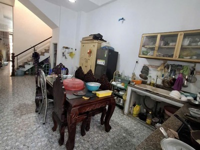 Nhà mặt tiền vuông 2 tầng xe tải tránh 100m2   thạnh lộc 16 q12 1