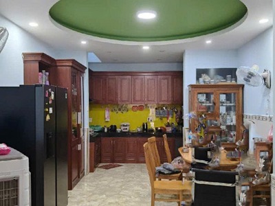 Nhà vuông 4 tầng xe hơi tránh 115m2   thạnh lộc 16 q12 1