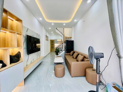 Nhà 2 mặt hẻm gần sân bay nguyễn văn công 2