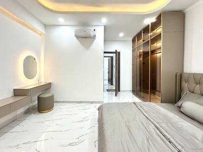 Xây mới 100 - chính chủ - bán 8.3 tỷ - 4pn lớn - sân thượng lớn - hẻm 4m - phan văn trị - bình 2