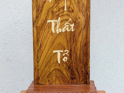 Bán bài vị cửu huyền thất tổ bằng gỗ tốt, bài vị cửu huyền thất tổ thờ gia tiên 0
