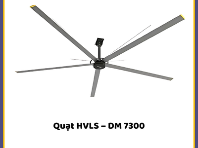 Quạt trần công nghiệp HVLS 7300 0