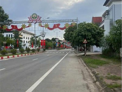 Đất đẹp - giá tốt - vị trí đắc địa tại mặt đường trương hán siêu, thành phố hoà bình 1