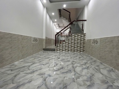 Nhà mới vuông 2 tầng hẻm ôtô 40m2   đường số 15 q9 1