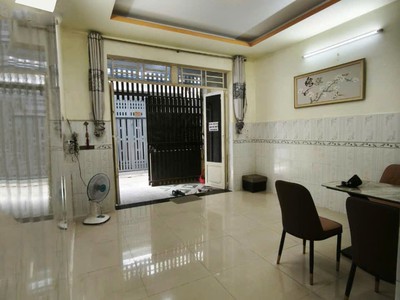 Nhà vuông 2 tầng hẻm ôtô 25m2   thạnh lộc 15 q12 1
