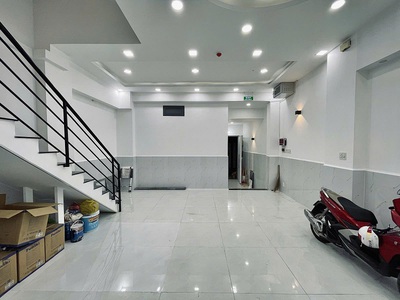 Bán chdv hxh lê văn thọ, p11, gò vấp, 128m2, 3 tầng, ngang 6,1m, dòng tiền 6/năm 1