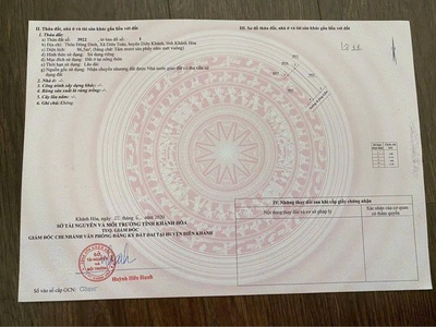 Bán đất thôn đông dinh, xã diên toàn, huyện diên khánh, khánh hòa 1
