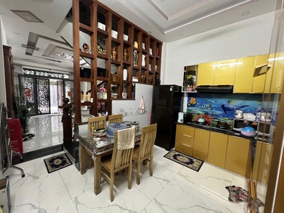 Hẻm ô tô ngủ nhà - khu đồng bộ phân lô - dân trí cao - 50m2 - 4 tầng 5pn vào ờ ngay - nhỉnh 7 tỷ 2