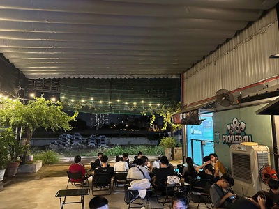 Sang quán cafe  3 sân pickleball ngay bờ kè gò vấp. 0