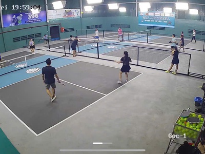 Sang quán cafe  3 sân pickleball ngay bờ kè gò vấp. 3