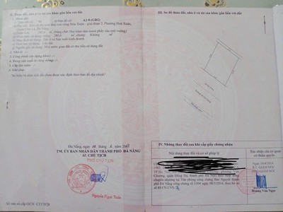 Đất chính chủ - giá ưu đãi chính chủ cần bán 3 lô đất liền kề võ chí công, xuân hoà, tp đà nẵng. 0