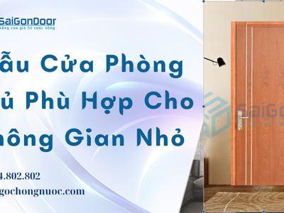 Mẫu Cửa Phòng Ngủ Phù Hợp Cho Không Gian Nhỏ 0
