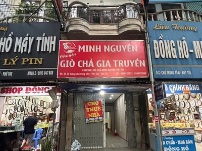 Cho thuê  nhà 3 tầng dài hạn tại  trung tâm tp việt trì 0