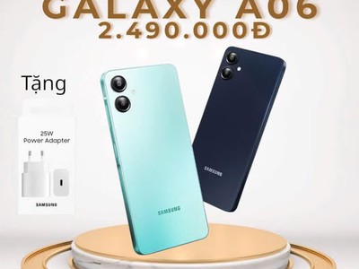 Galaxy A06 Lte 128Gb Giá chỉ 2.490.000₫ 0