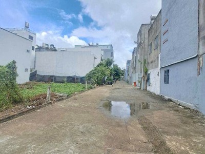 Đất nở hậu mỏng hẻm ôtô 105m2   thạnh xuân 18 q12 2
