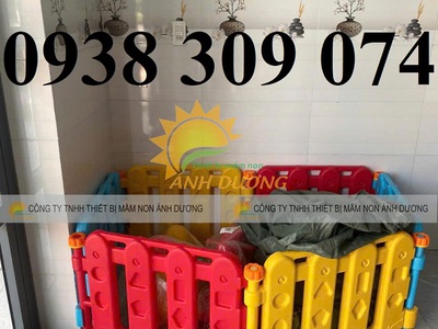 Nhà banh cho trẻ em mầm non, quây nhà bóng giá rẻ 4