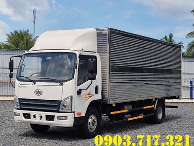 Bán xe tải Faw Tiger 8T3 thùng kín 2 lớp dài 6m22 0