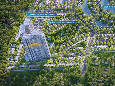 Căn hộ 3pn giá gốc sky retreat eco retreat giá tốt 4,3 tỷ  gồm vat kpbt , có vườn mây 1