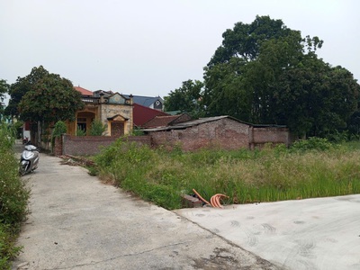 Bán đất thuận thành, bắc ninh. 80m2   mt 4,5m   2,6 tỷ. ô tô thông, vào đất. 0