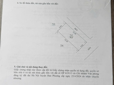 Bán 78m đất lô góc phân lô   trung tâm đan phượng - giá đầu tư. 1